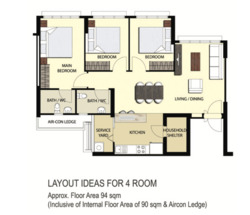 Blk 217B Boon Lay View (Jurong West), HDB 4 Rooms #566069401